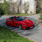 Draufsicht vom Ferrari Roma Spider in Graz