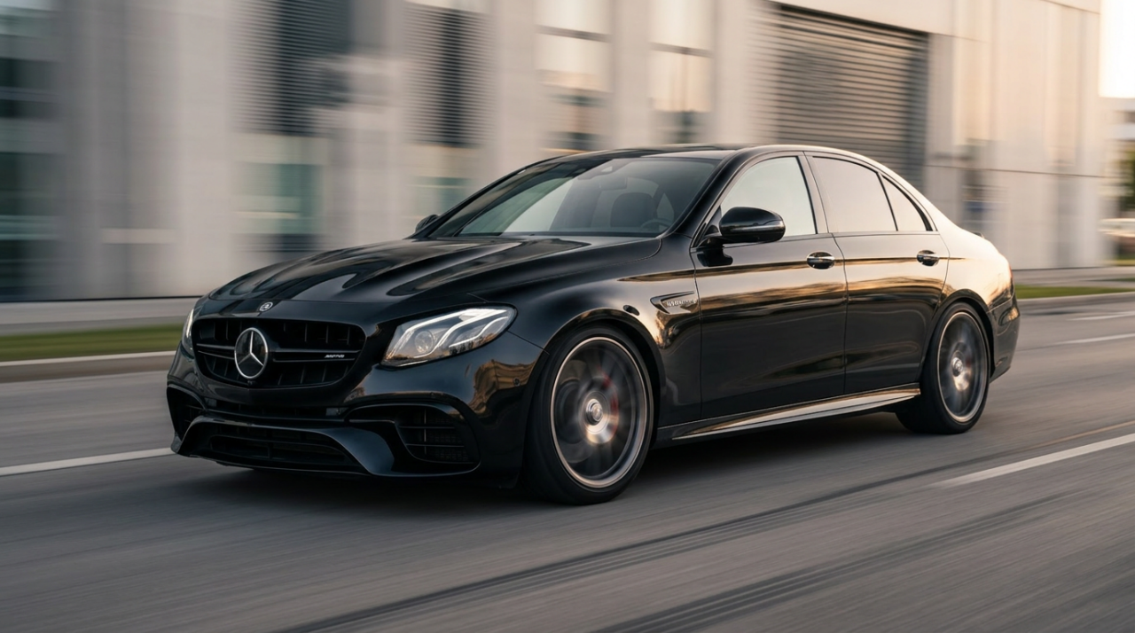 Mercedes-AMG E63 S in Wien mieten Hero