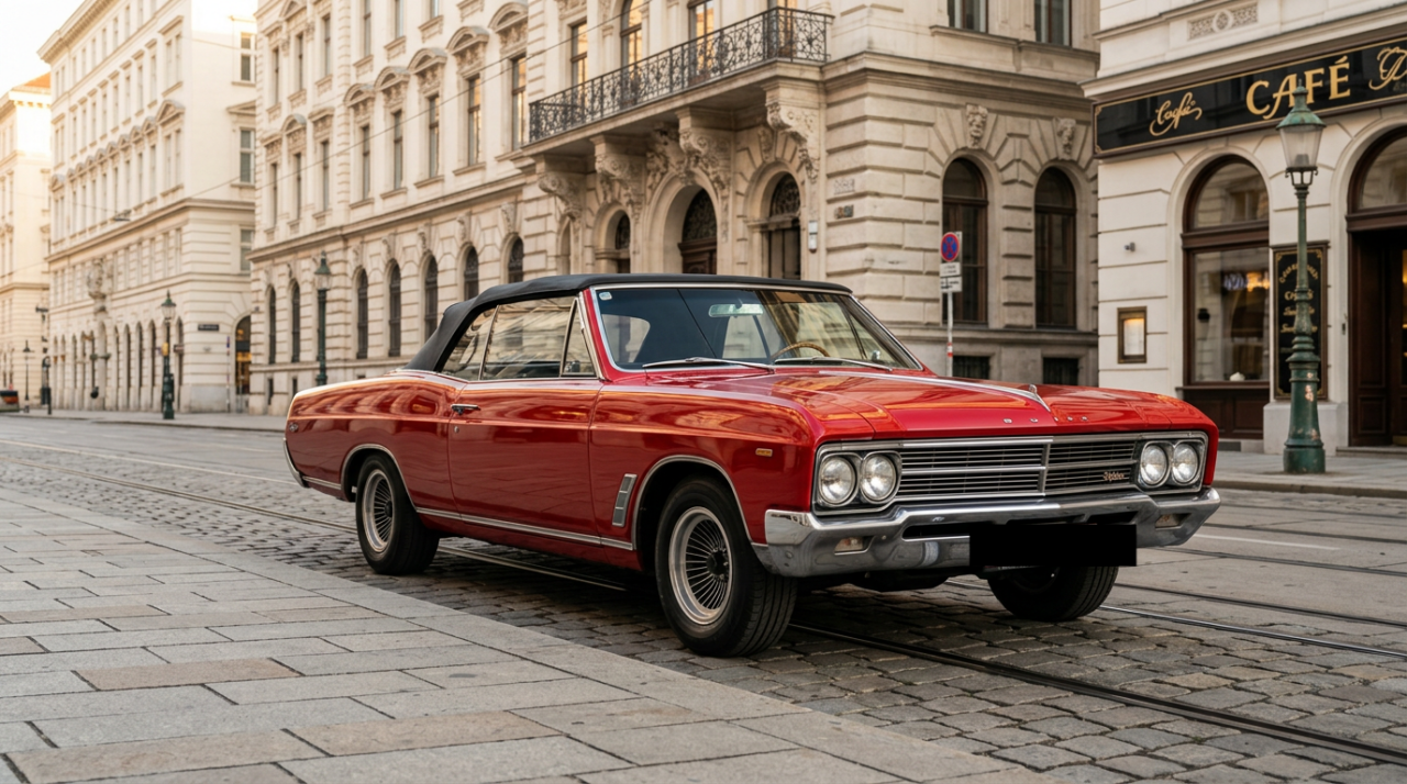 Buick Skylark Cabrio mieten in Wien Hero