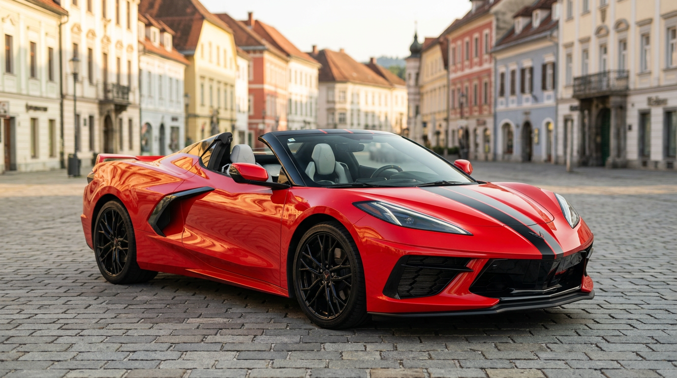 Chevrolet Corvette C8 Stingray Convertible mieten in Leoben
