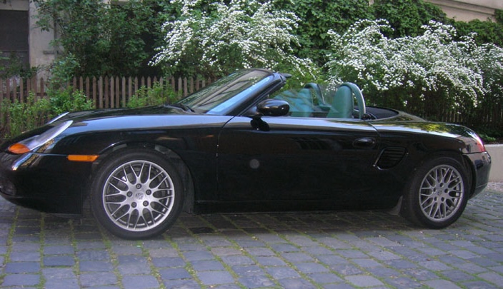 Porsche Boxster Spirit mieten in Wien Seite