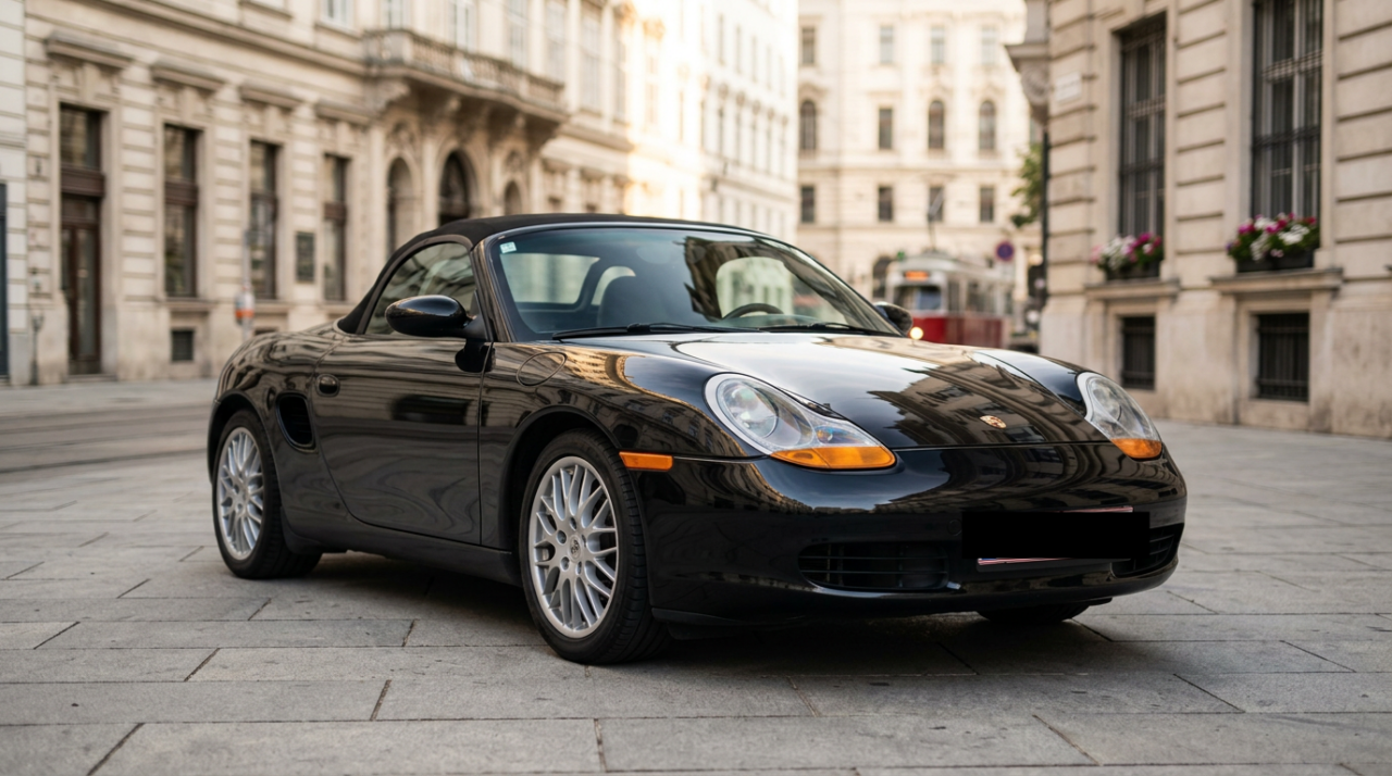 Porsche Boxster Spirit mieten in Wien Hero