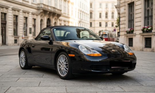 Porsche Boxster Spirit mieten in Wien Hero