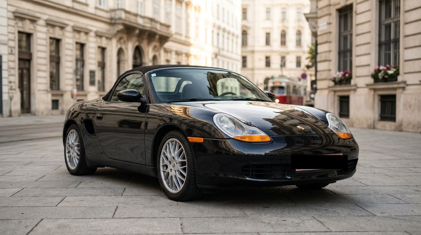 Porsche Boxster Spirit mieten in Wien Hero