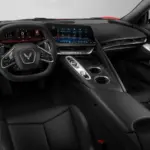 Innenraum von Corvette C8 in Linz